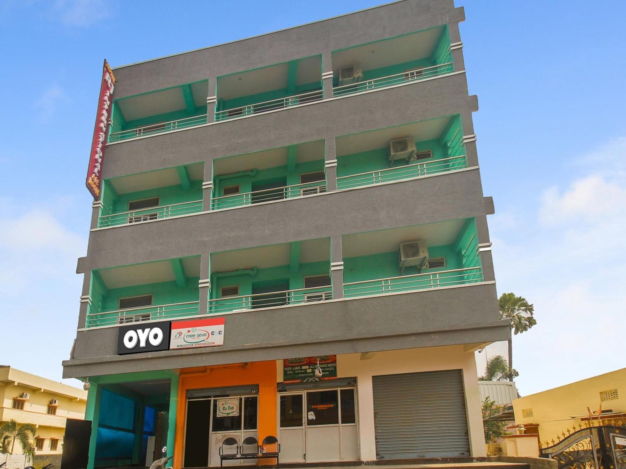 Hotel O R.J.International Pedda Ambarpet Exterior foto