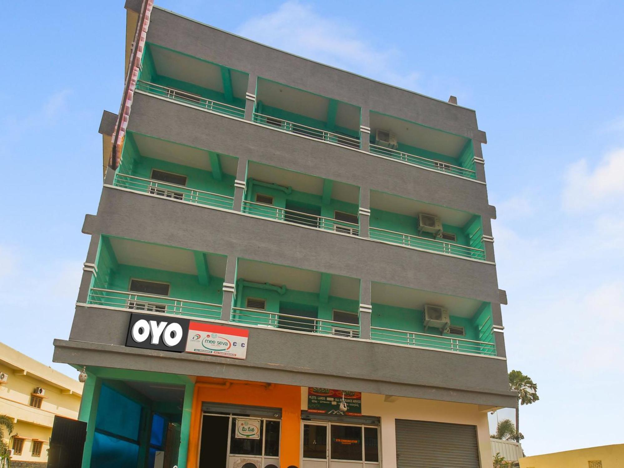 Hotel O R.J.International Pedda Ambarpet Exterior foto