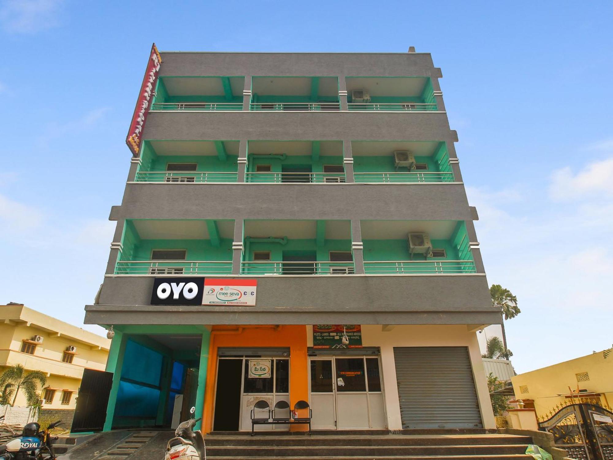 Hotel O R.J.International Pedda Ambarpet Exterior foto